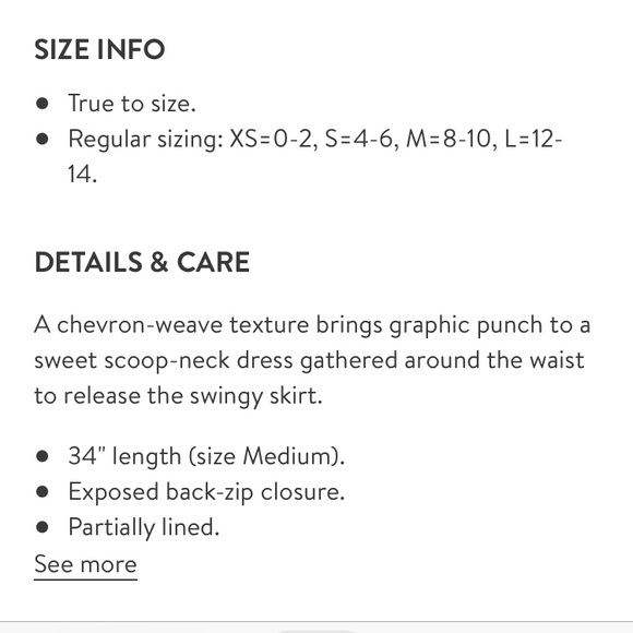 Collective concepts sleeveless chevron dress - Picture 8 of 8